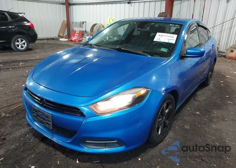 2016 Dodge Dart Sxt из США, поврежденный, VIN 1C3CDFBBXGD755599